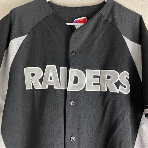 Oakland Raiders Majestic Jersey Mens Size XL Rare - Picture 2 of 4